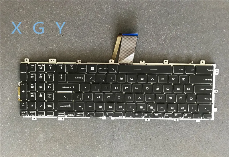 цветна клавиатура с подсветка за MSI GE72 GP70 MS-16J5 MS-1783 MS-1785 V143422GK1 Тест ОК 0
