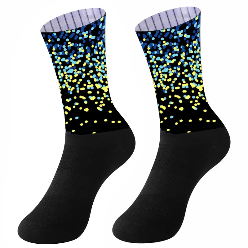Спортни Мъжки Чорапи за Колоездене Колоездене Чорапи За Джогинг Улични Чорапи Компресия чорапи Calcetines Ciclismo 0