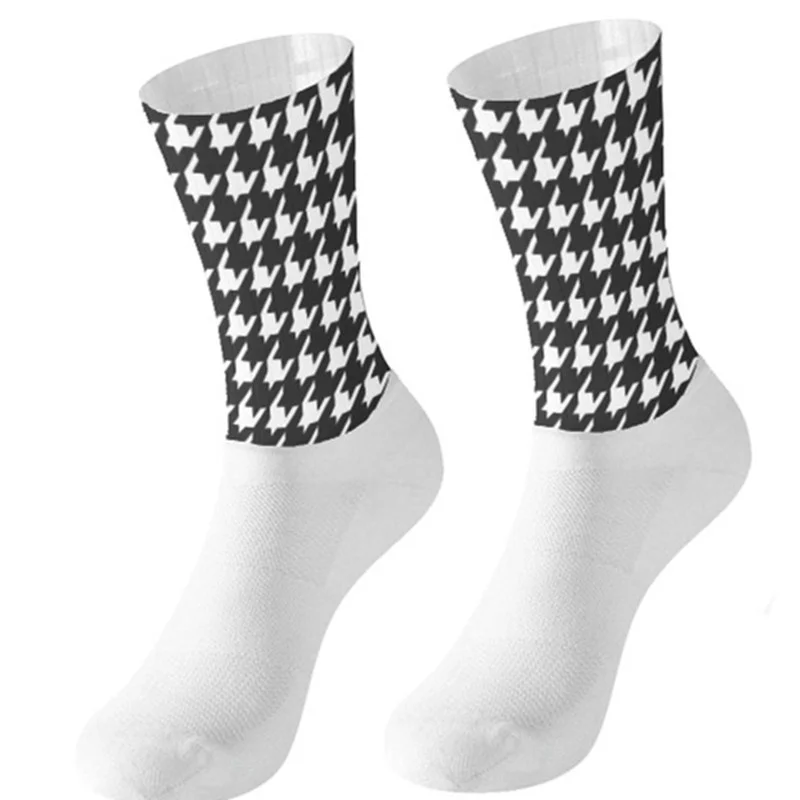 Спортни Мъжки Чорапи за Колоездене Колоездене Чорапи За Джогинг Улични Чорапи Компресия чорапи Calcetines Ciclismo 1