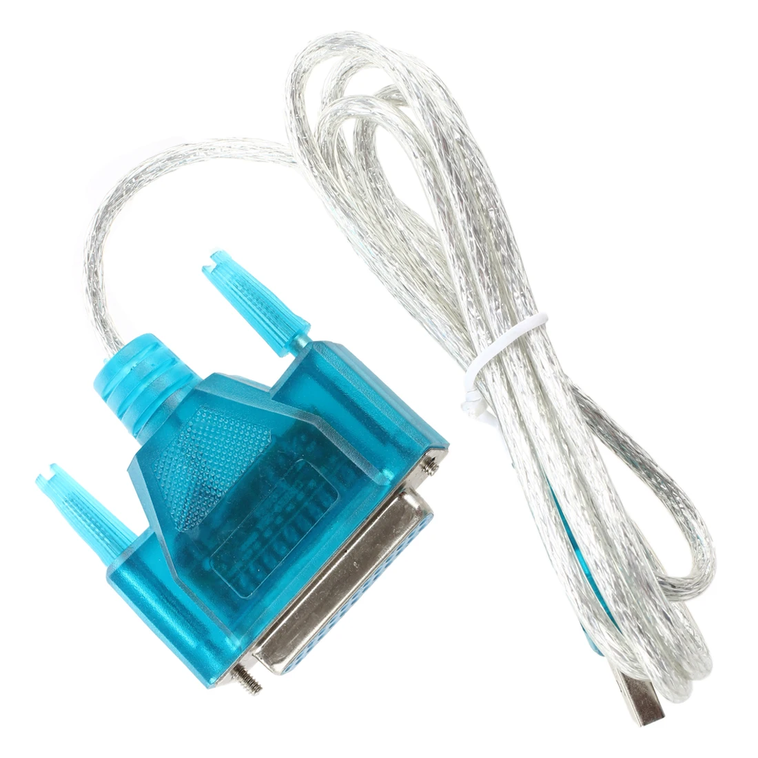 USB за Принтер DB25 25-Пинов Кабел Адаптер с Паралелен порт 0