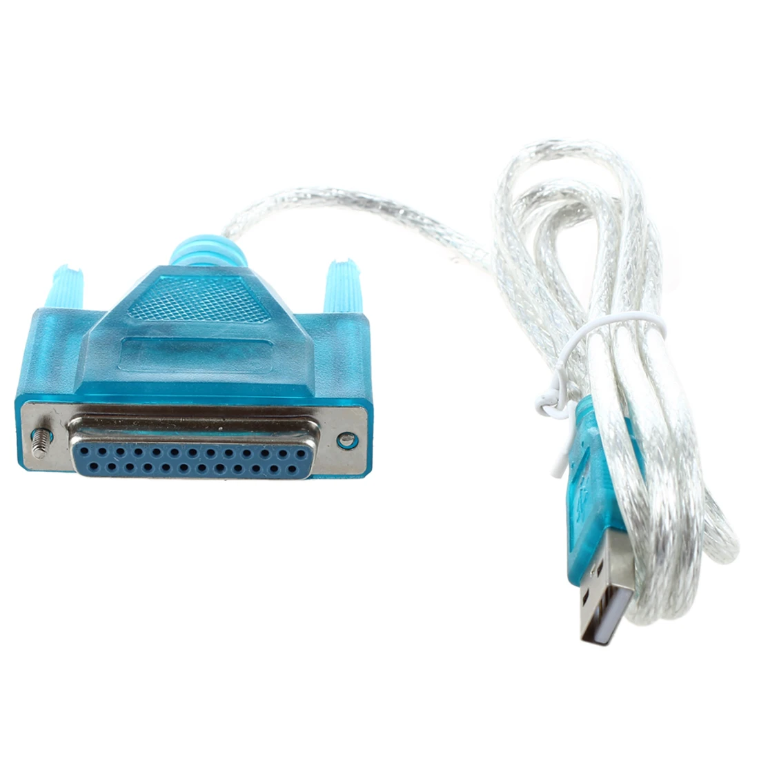 USB за Принтер DB25 25-Пинов Кабел Адаптер с Паралелен порт 2