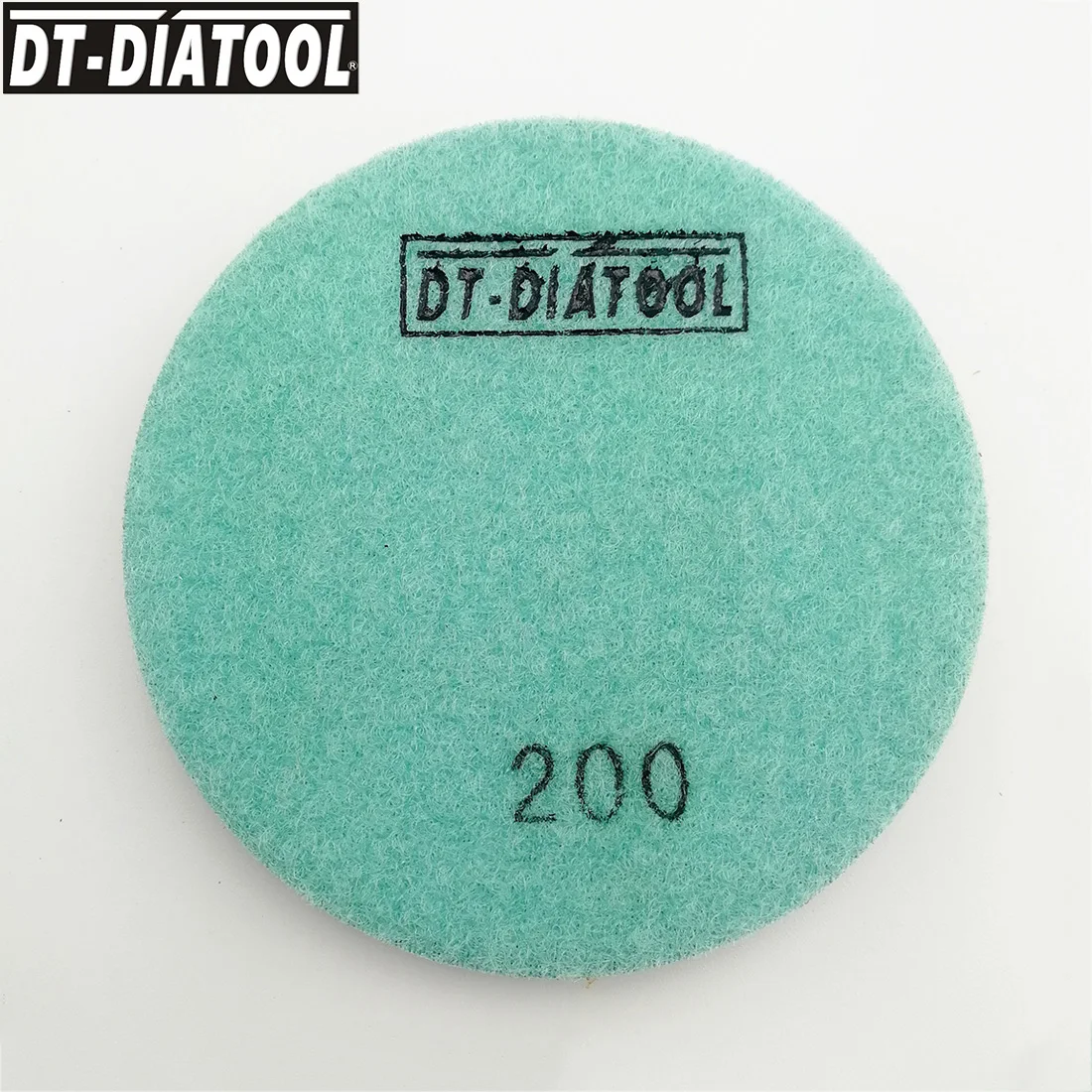 DT-DIATOOL 6 единици Диаметър на 4 инча Полимерна Връзка Бетон, Диамантени Полиращи Подложки Навити турбо тип Шлифовъчни дискове с Диаметър 4 