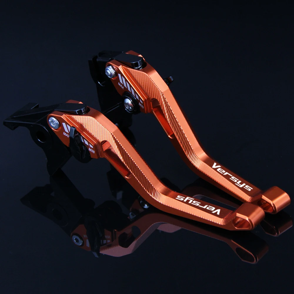 3D Таблетка Кух Дизайн Патент Регулируема Мотоциклет С ЦПУ Спирачни Лостове за Съединител За Kawasaki VERSYS (650cc) 2009-2012 2013 2