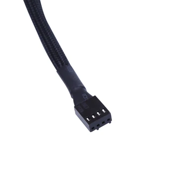 1 - 2 пъти Y-образна ивица с 4-пинов PWM конектор, Удлинительный кабел-адаптер фен