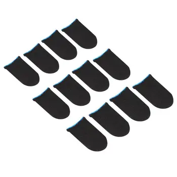 НОВОСТ-18-контактни пальчиковые ръкав, изработени от въглеродни влакна за мобилни игри PUBG Contact Sn Пальчиковые втулки (12 бр.)