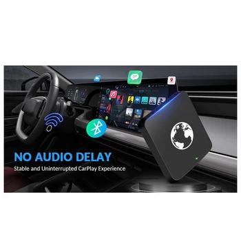 Безжичен Ключ Carplay USB е Plug-и-Play Безжичен Адаптер Carplay, Свързан към Безжичен Модул Carplay Box За Apple