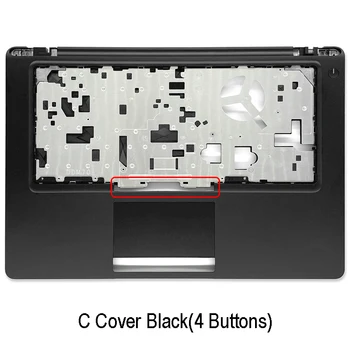 Нов Лаптоп Dell Latitude E5490 E5480 LCD Дисплей на Задната част на Кутията на Предната Рамка на Линия Акцент За Ръце Долен Корпус Шарнирная Делото Рамка Черен