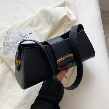 Летни Модни Маркови Чанти за Рамо за Жени, Благородна Женска Чанта през Рамо, 2022, Луксозни Дизайнерски Малки Дамски Чанти с Капак