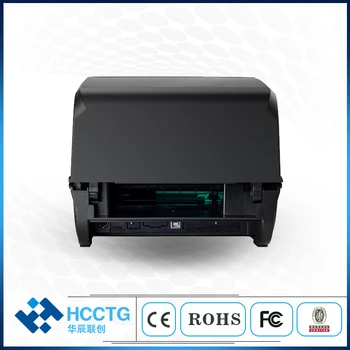 Настолен USB / последователен / паралелен интерфейс, 4-инчов директен термопринтер и термопереносный принтер за етикети HCC-2054