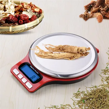 Малки мини-3 кг 0,1 г Многофункционални Точни цифрови Везни кухня за готвене и печене с функция тара
