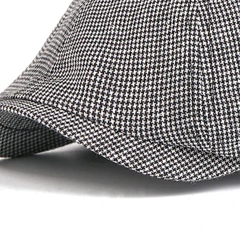 Нова мода шапка за мъже и жени, карирани необходимо Наметало, шапка Британския Художник, Пролетно-лятна шапка на художник, регулируем остроконечная шапка, Плоска шапка