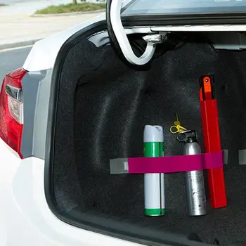 Устройство За Съхранение на Багажника на колата Кука и Контур Фиксирани Колани Обикновен Магически Етикети