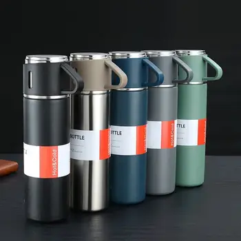 304 комплект чаши-термосов от неръждаема стомана, бизнес подарък, чаена чаша, бутилка за вода, чаша-термос, чаши от неръждаема стомана, термос