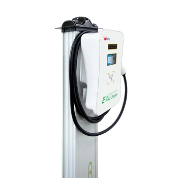 Стенни зарядно устройство Weeyu OCPP EV Quick Charger Station с вход за зареждане на тип 2 с мощност 22 kw 380 v